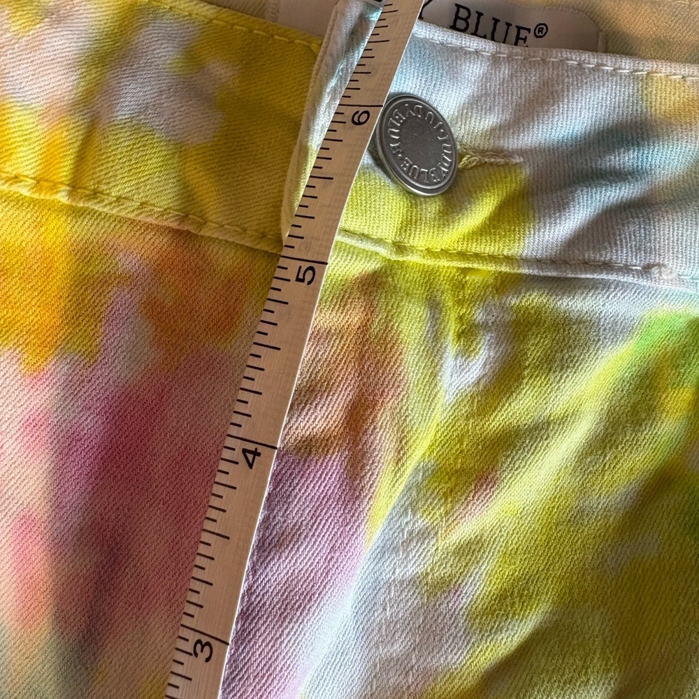 Judy blue colorful Tie-Dye Women's Shorts - Picture 7 of 10